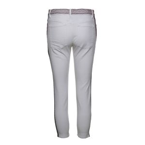 Calça Isabel Marant Jeans Branca e Estampada
