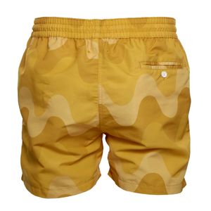 Bermuda Masculina Estampada Amarela