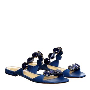 Sandália Alexandre Birman Rasteira Rosie Azul