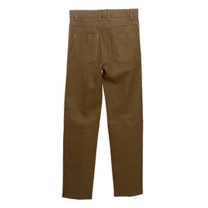 Calça Joseph Couro Marrom