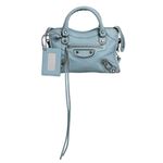 Bolsa-Balenciaga-Motocross-Classic-City-Nano-Verde-Agua