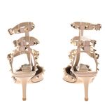Sapato-Valentino-Garavani-Scarpin-Rockstud-Verniz-Bege