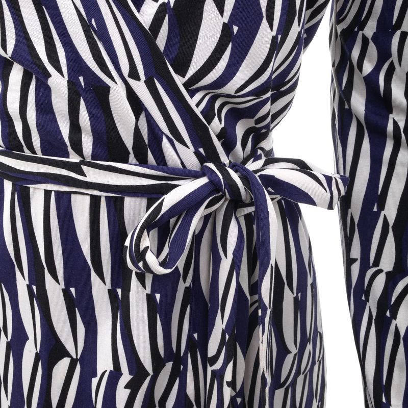 Vestido-Diane-von-Furstenberg-Estampa-Tricolor