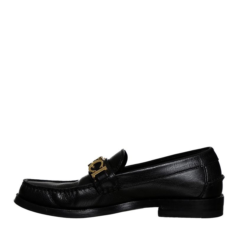 Mocassim-Gucci-Logo-Preto