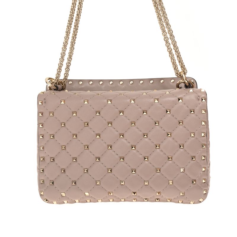 Bolsa-Valentino-Garavani-Rockstud-Spike-Bege