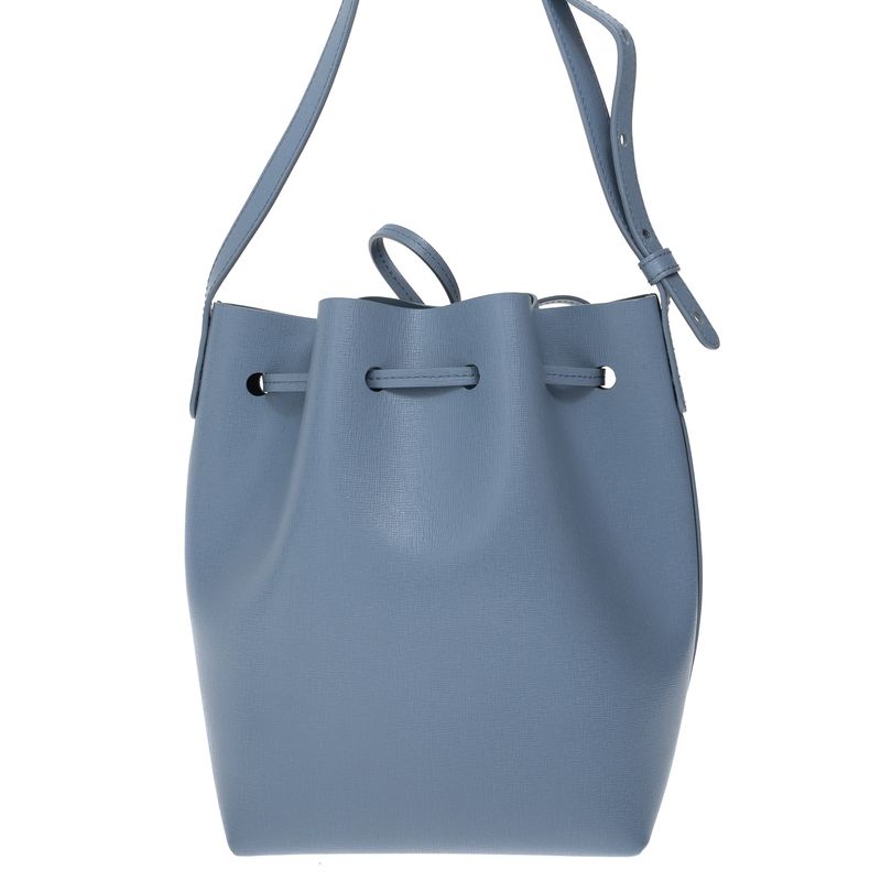 Bolsa-Mansur-Gavriel-Bucket-Pequena-Azul