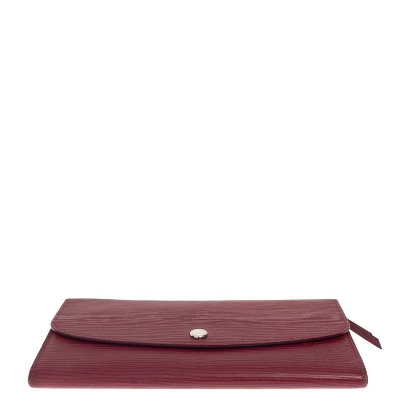 Carteira-Louis-Vuitton-Emilie-Epi-Vinho