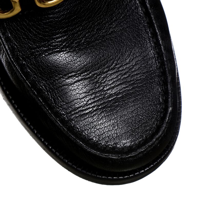 Mocassim-Gucci-Logo-Preto