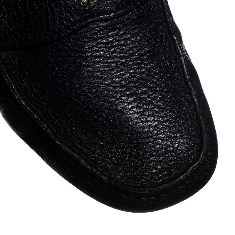 Mocassim-Prada-Couro-Preto