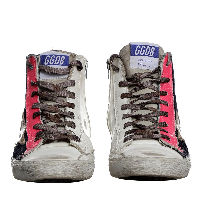 Tenis-Golden-Goose-Francy-Cano-Alto-Colorido