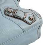 Bolsa-Balenciaga-Motocross-Classic-City-Nano-Verde-Agua