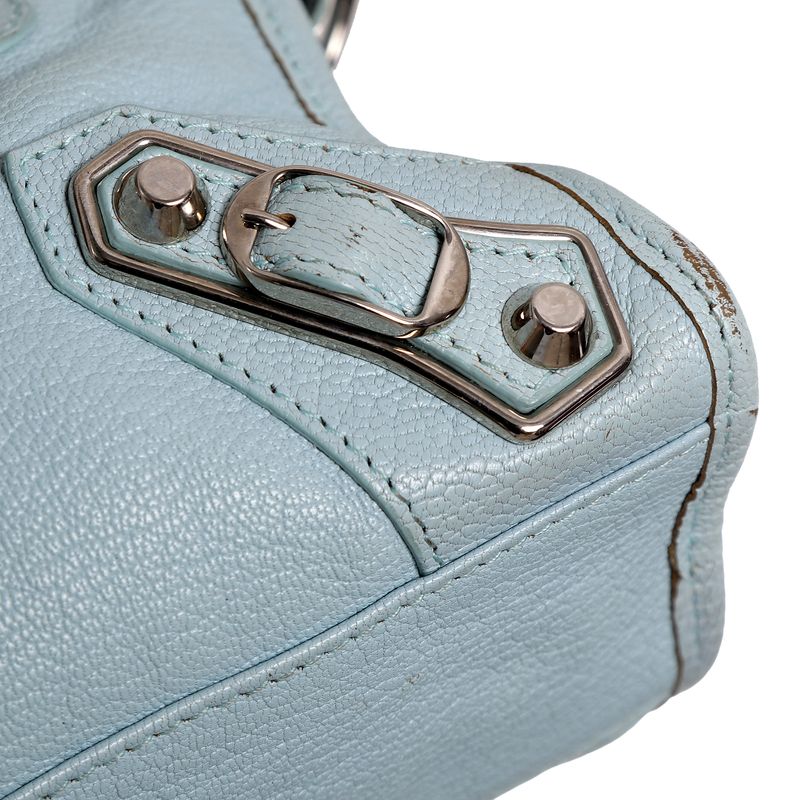 Bolsa-Balenciaga-Motocross-Classic-City-Nano-Verde-Agua