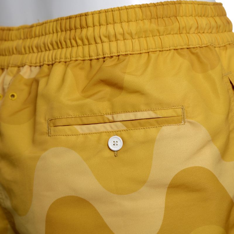 Bermuda-Masculina-Estampada-Amarela-