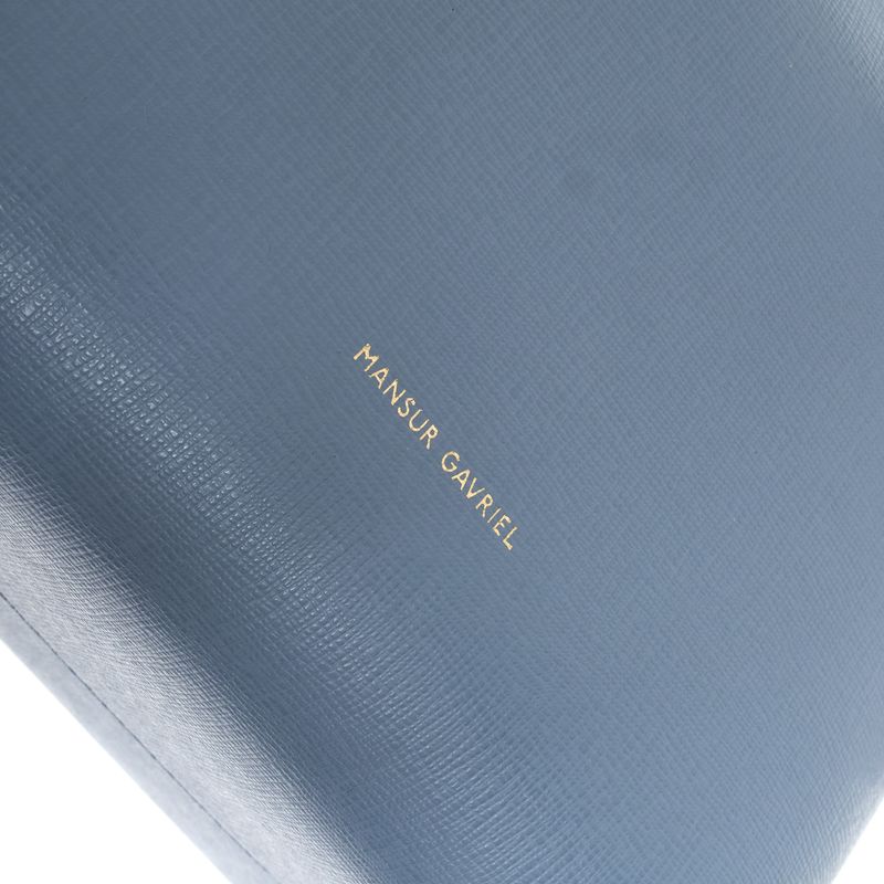 Bolsa-Mansur-Gavriel-Bucket-Pequena-Azul