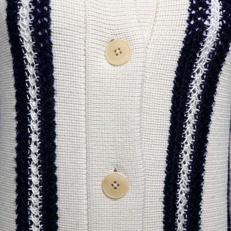 Casaco-Tory-Burch-Trico-Azul-e-Creme-