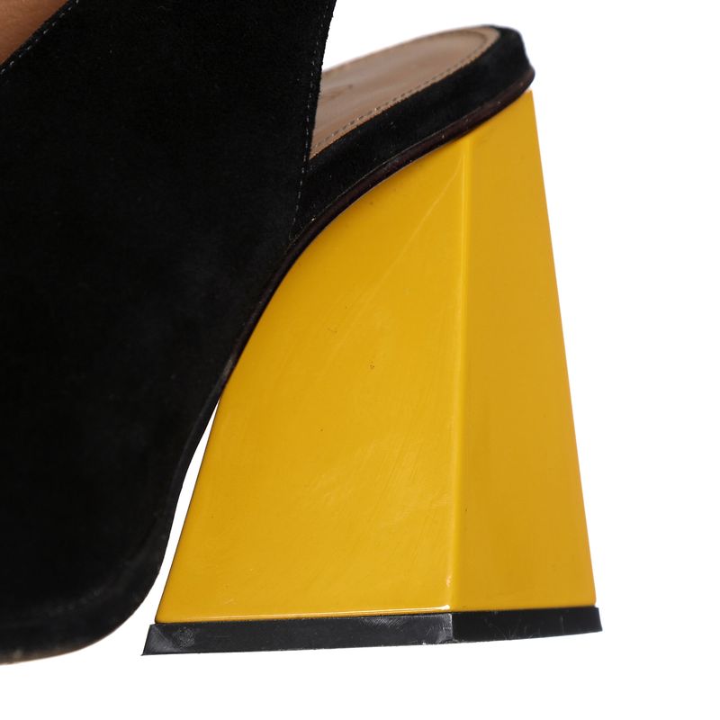 Sandalia-SportMax-Preta-e-Mostarda-