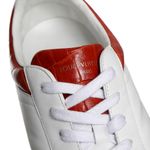 Tenis-Louis-Vuitton-Couro-Branco-e-Vermelho-