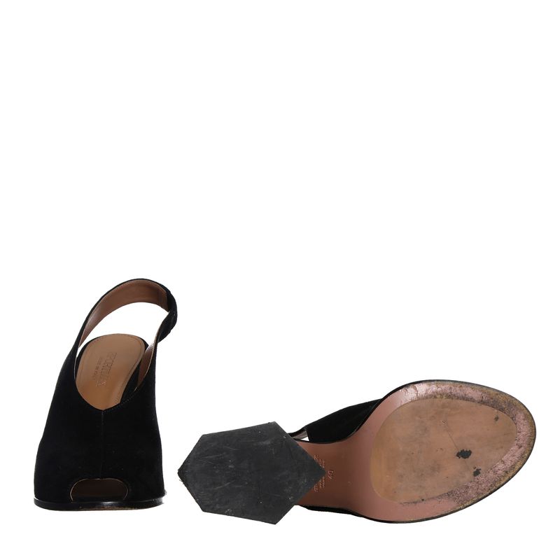Sandalia-SportMax-Preta-e-Mostarda-