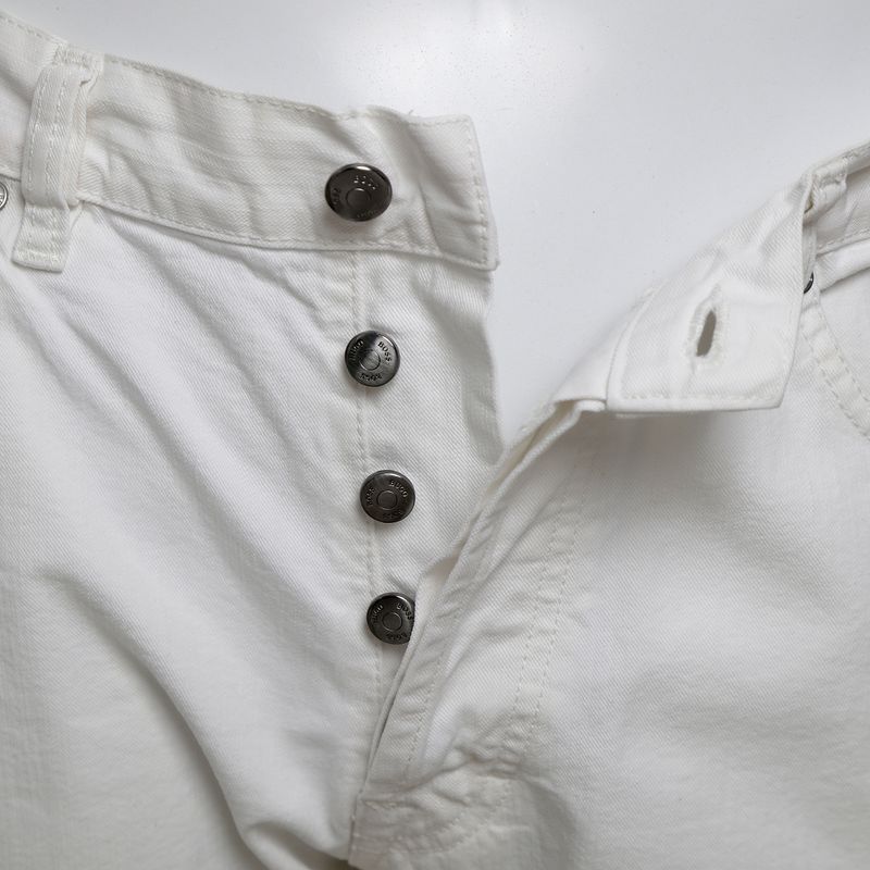Calca-Hugo-Boss-Jeans-Branca-