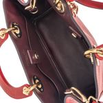 Bolsa-Christian-Dior-Diorissimo-Pequena-Vermelha