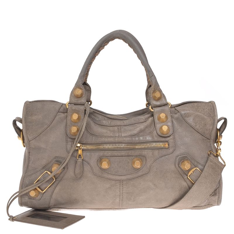 Bolsa-Balenciaga-Motocross-Part-Time-Cinza