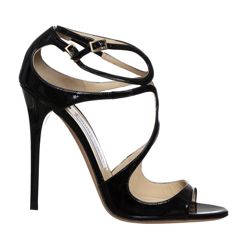 Sandalia-Jimmy-Choo-Ivette-Verniz-Preto-