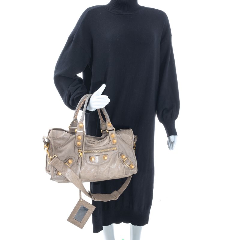 Bolsa-Balenciaga-Motocross-Part-Time-Cinza