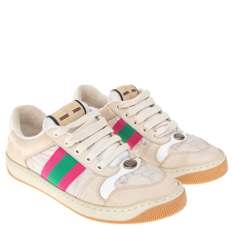 Tenis-Gucci-Screener-Bege