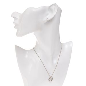 Colar Tiffany & Co Open Heart em Prata