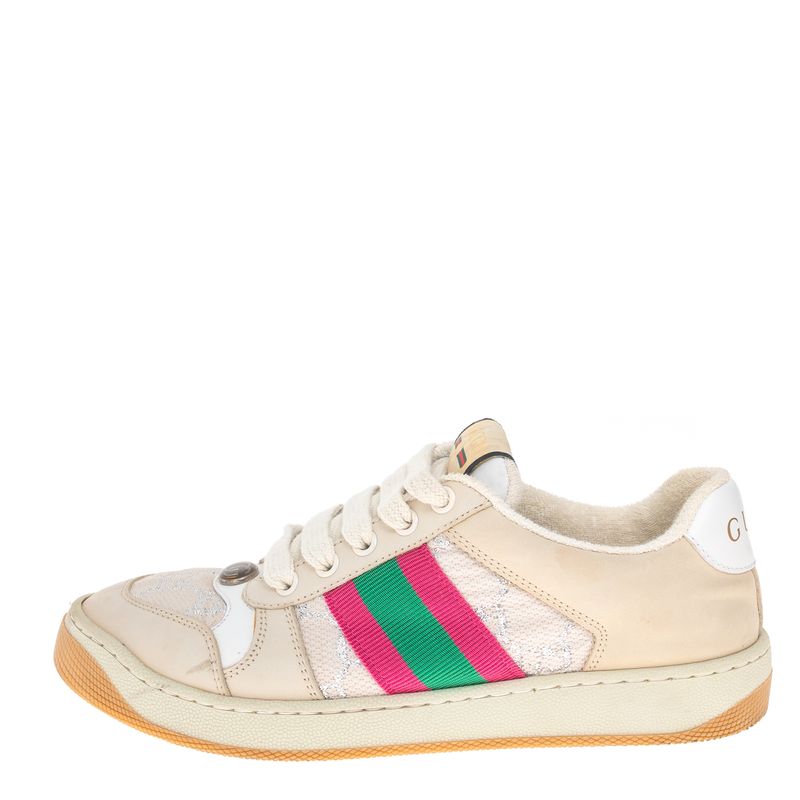 Tenis-Gucci-Screener-Bege
