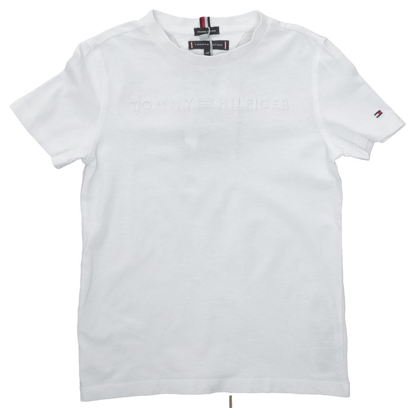 Camiseta-Tommy-Hilfiger-Infantil-Branca