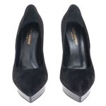 Sapato-Saint-Laurent-Pump-Camurca-Preto