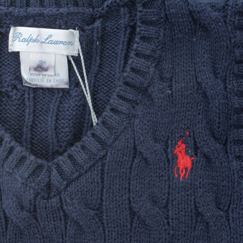 Colete-Ralph-Lauren-Infantil-Trico-Marinho