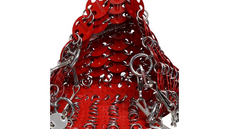 Bolsa Paco Rabanne Nano 1969 Vermelha | Brechó de luxo Bolsa Paco Rabanne Nano 1969 Vermelha | Brechó de luxo