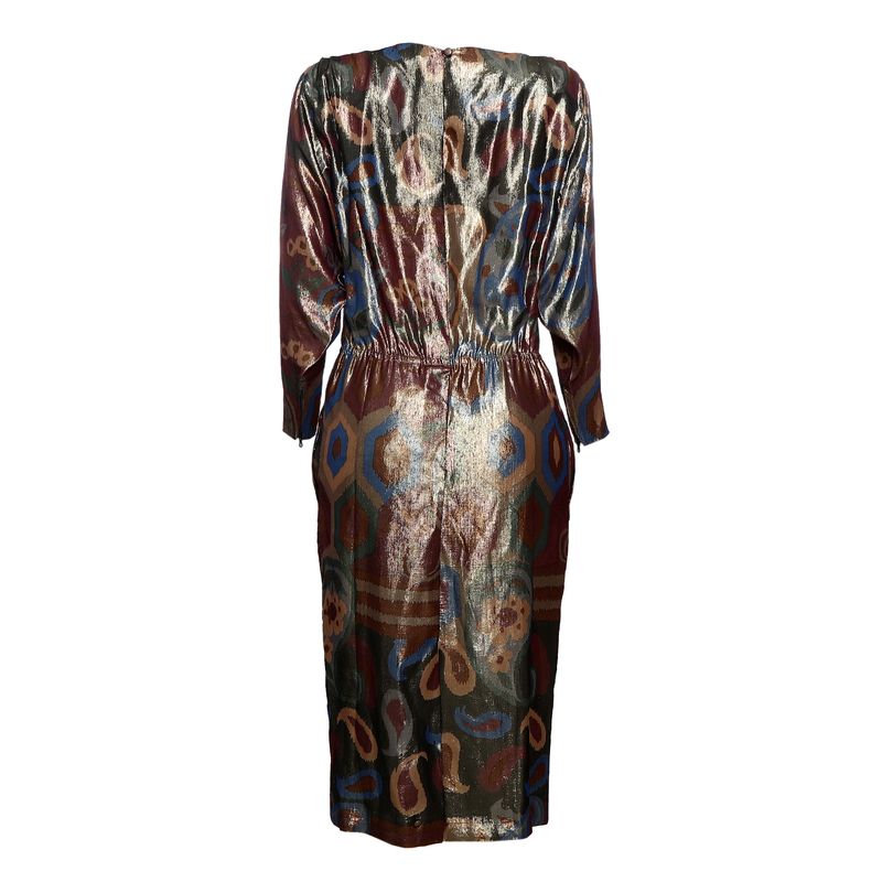 Vestido-Christian-Dior-Vintage-Estampado
