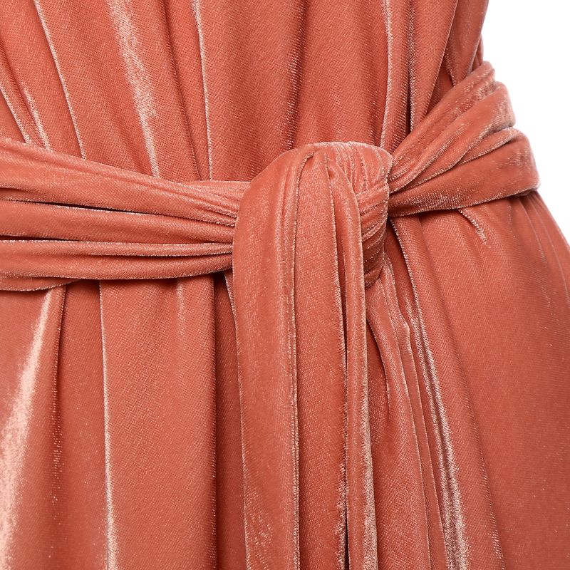 Vestido-Cris-Barros-Veludo-Rosa