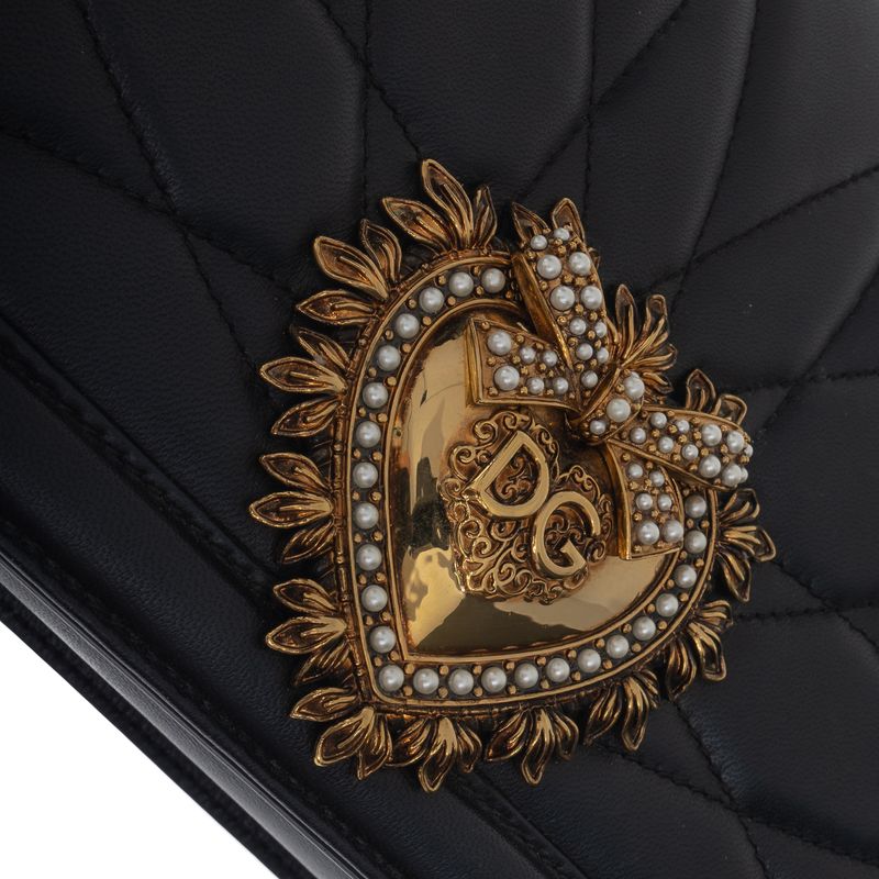 Bolsa-Dolce---Gabbana-Devotion-Preta