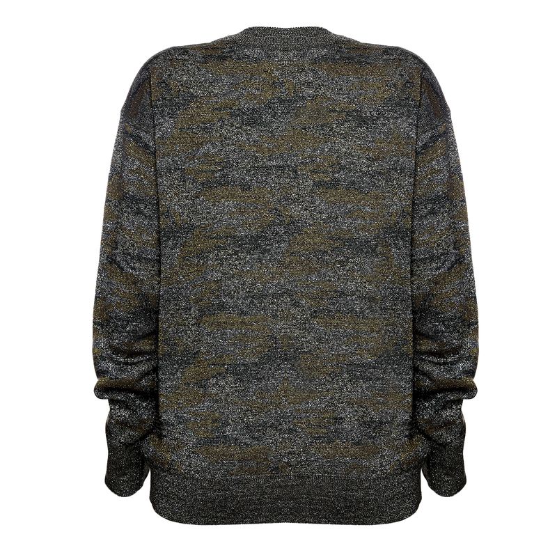 Sueter-Isabel-Marant-Lurex-Grafite-e-Dourado