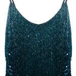 Vestido-Bordado-e-Plumas-Azul-Petroleo