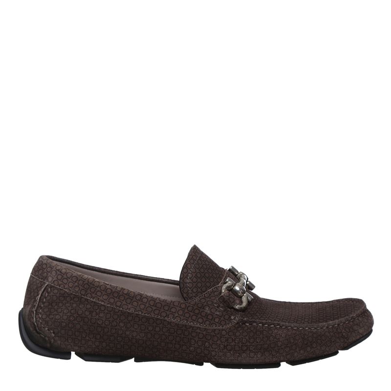 Mocassim-Salvatore-Ferragamo-Gancini-Camurca-Marrom