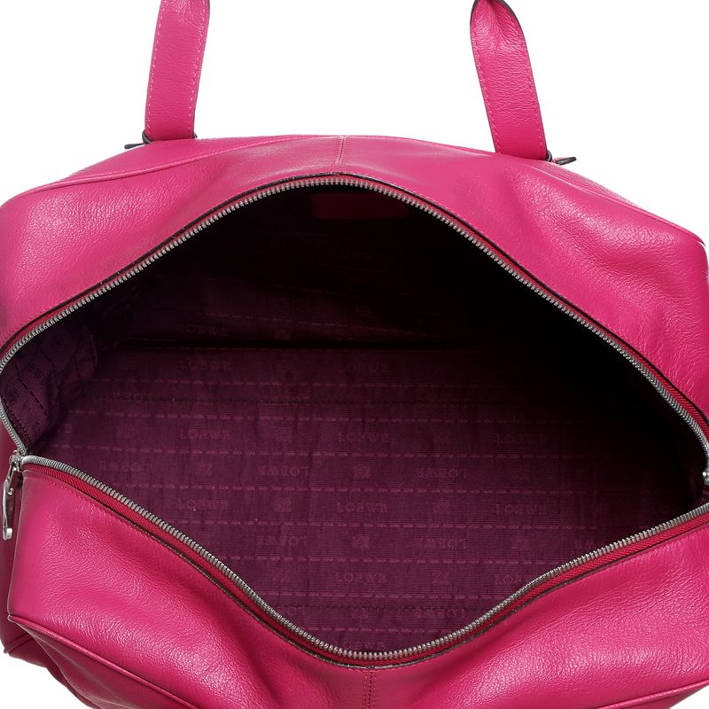 Bolsa-Loewe-Logo-Couro-Rosa