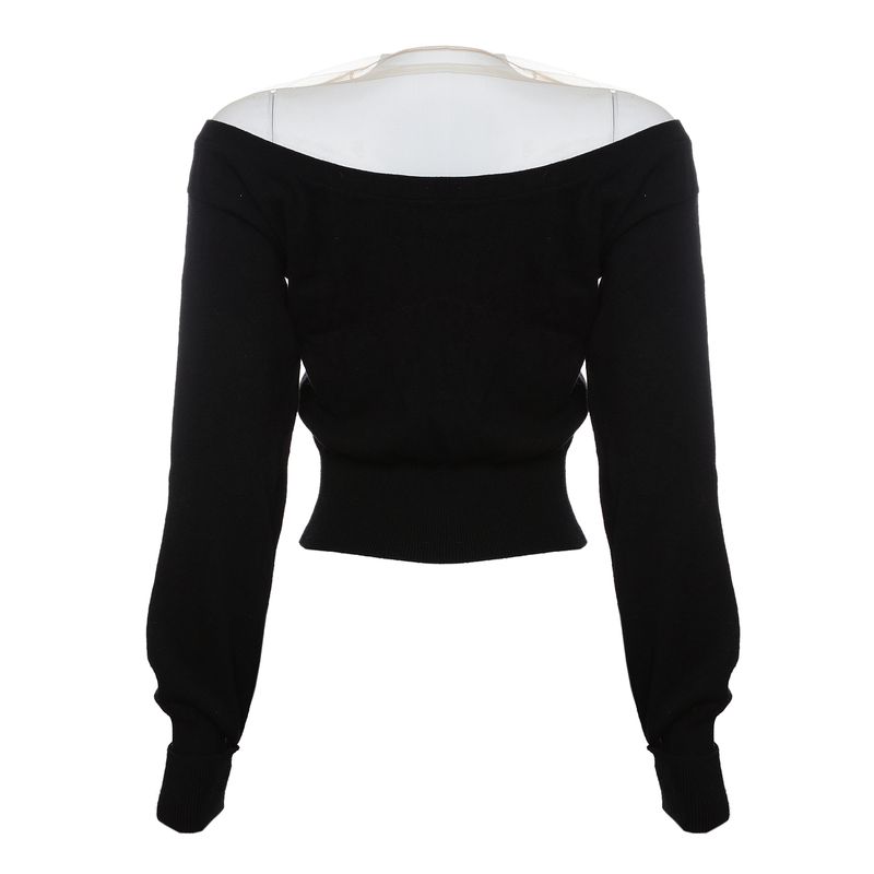 Cardigan-Alexander-Wang-com-Tule-Preto