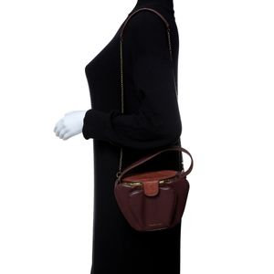 Bolsa Escudero & Co Couro Vinho