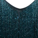 Vestido-Bordado-e-Plumas-Azul-Petroleo