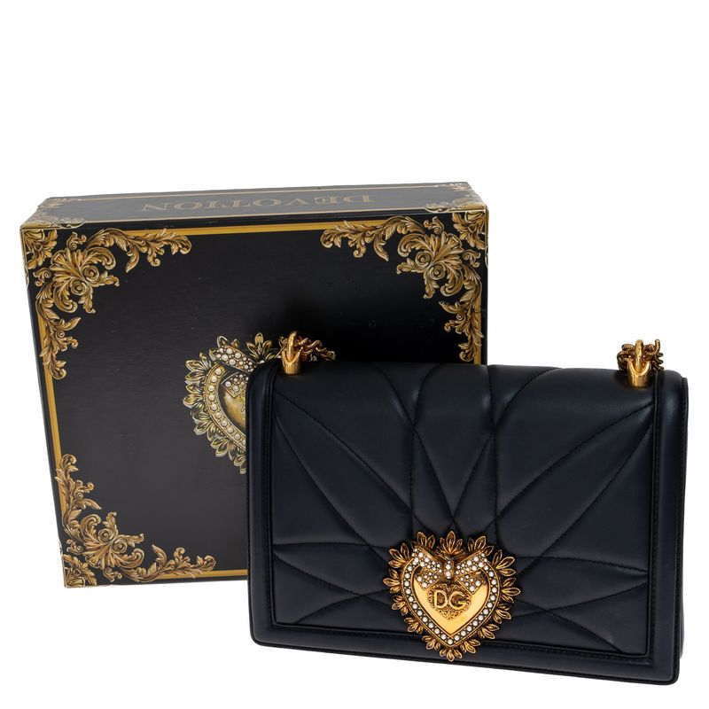 Bolsa-Dolce---Gabbana-Devotion-Preta