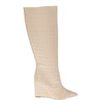 Bota-Schutz-Croco-Creme