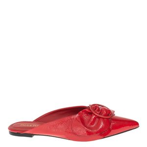 Mule Paula Torres Verniz Vermelho
