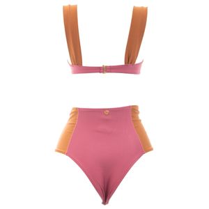 Biquini Nidas Rosa Cobre