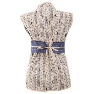 Kimono Zara Bege Azul