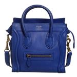 Bolsa-Celine-Luggage-Nano-Azul